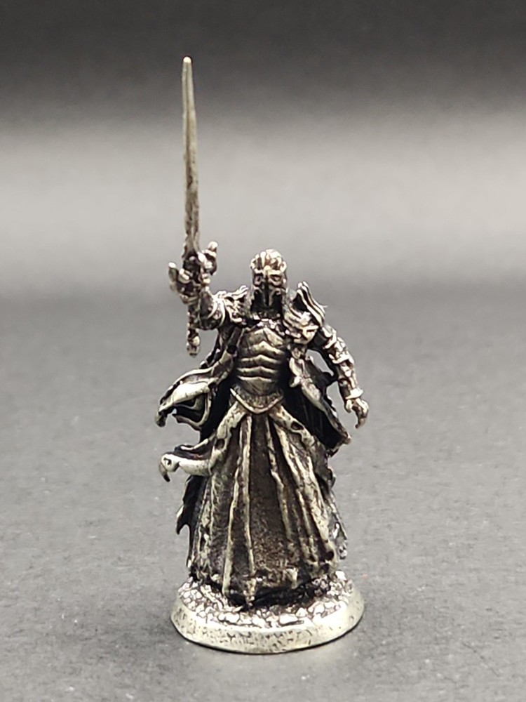 Solid Metal Gladiator Warrior Miniature Figure, Heavy and Sturdy