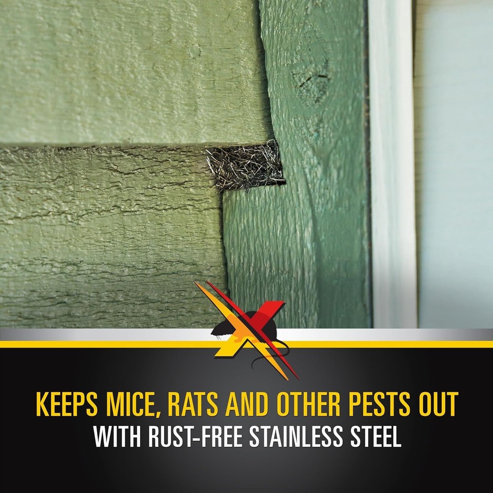 Stainless Steel Wool Rodent Control Kit