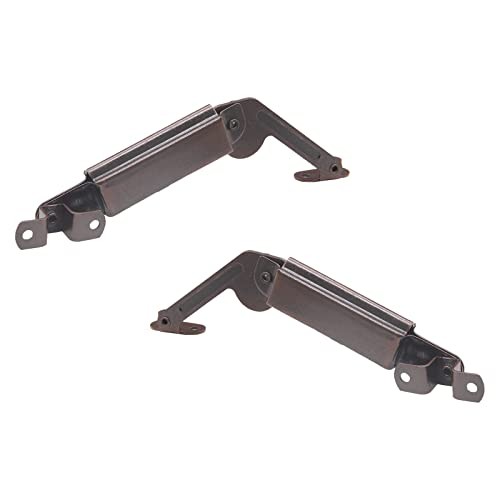 Spring Lid Support Hinge, 2Pcs Left and Right Lid Support Hardware Hinge for