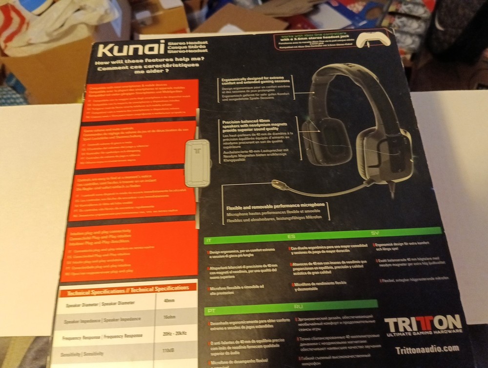 Kunai Xbox One Headset