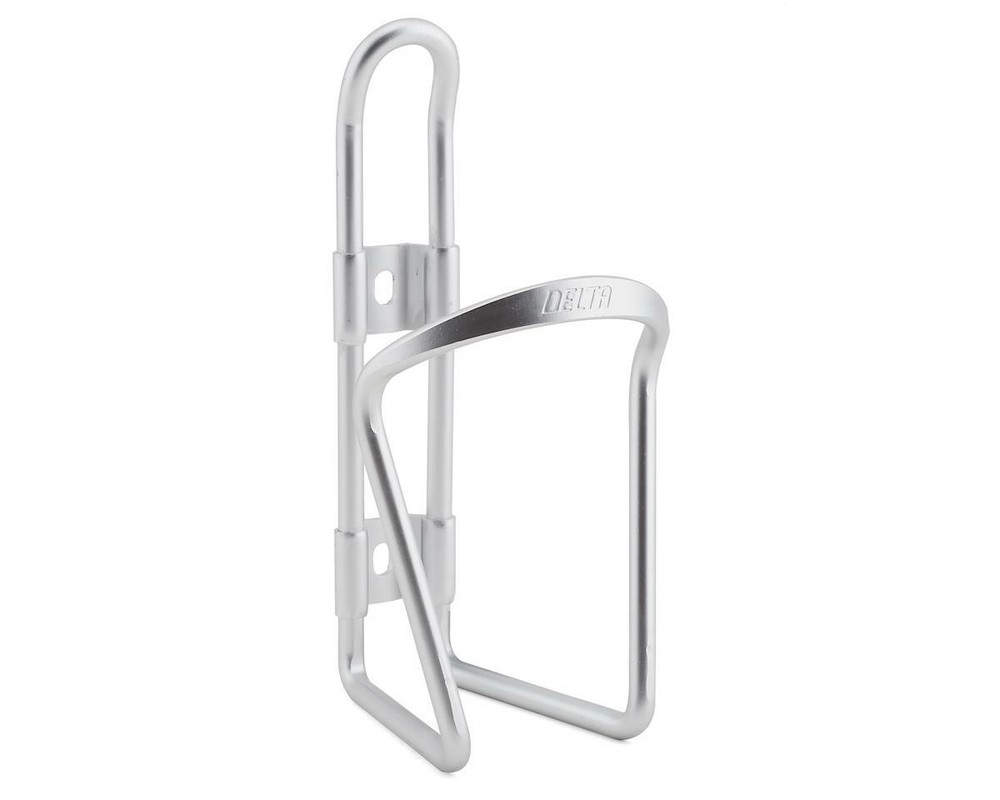 Delta Alloy Water Bottle Cage (Silver) [BT100S]
