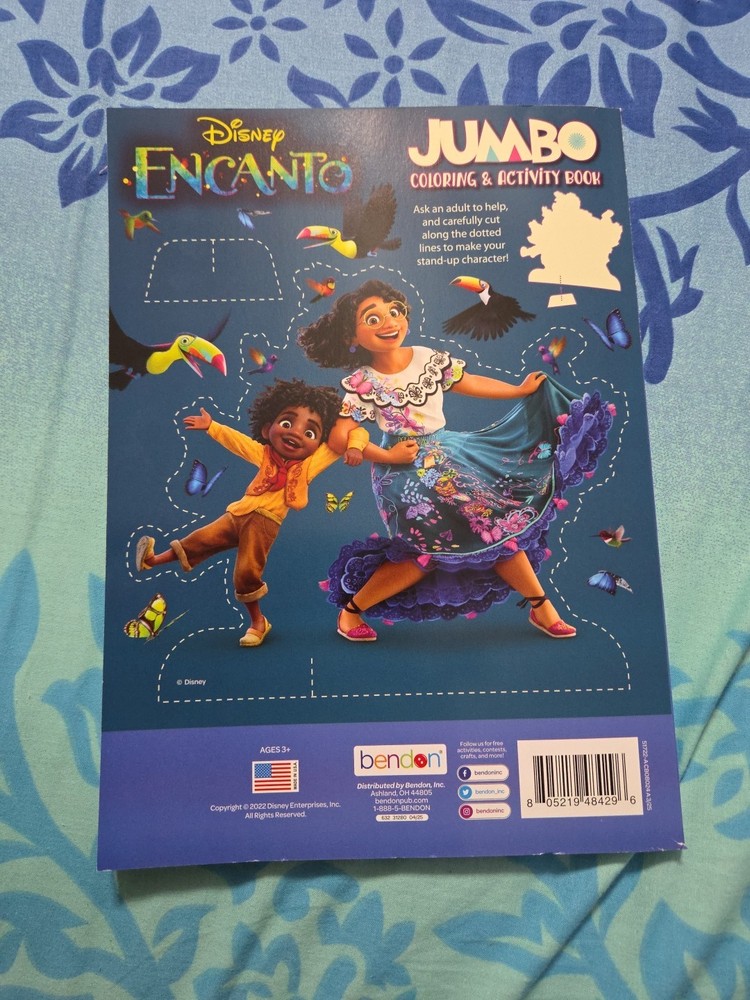 Encanto coloring and activity book