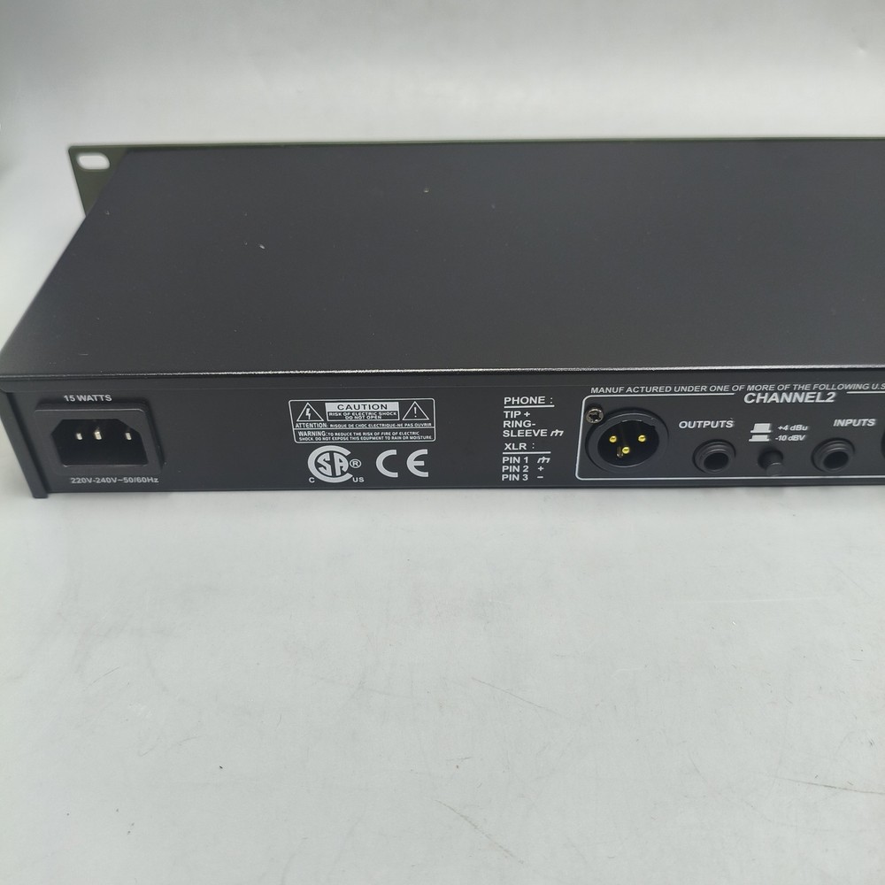 DBX 266xs Dual Channel Compressor Gate Dynamics Processor w/ Side Chain Insert