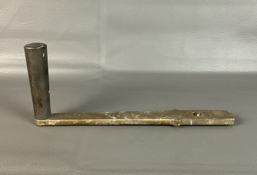 Vintage bronze winch handle 10” long