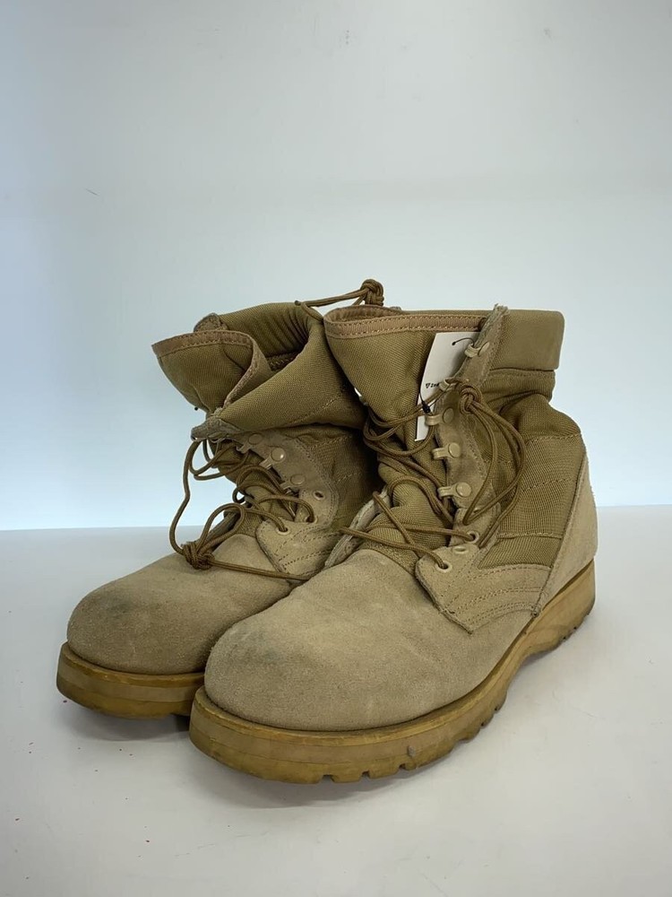 Us. Combat Boot/Lace-Up Boots/-/Khk/Suede// 3545