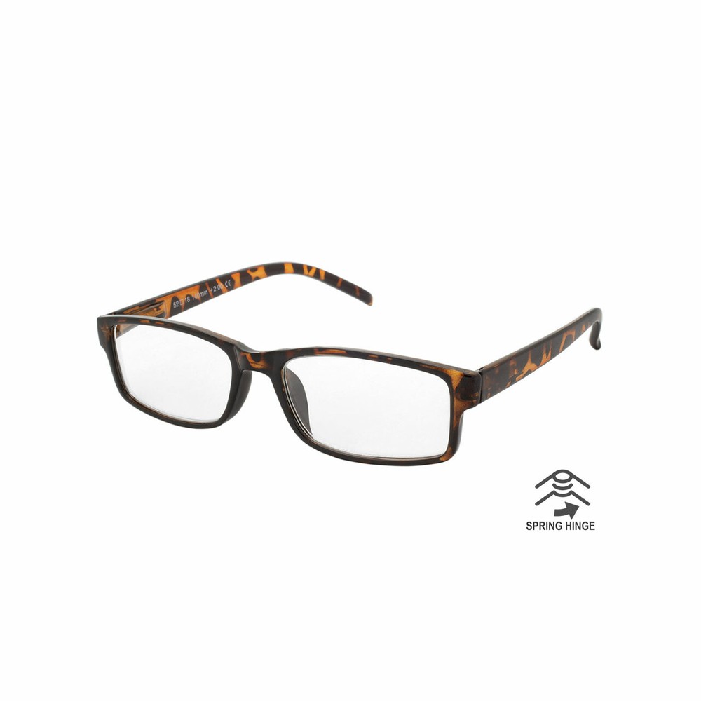 MENS WOMENS READING GLASSES UNISEX SPRING HINGE 6 PACK READERS BULK NEW READER