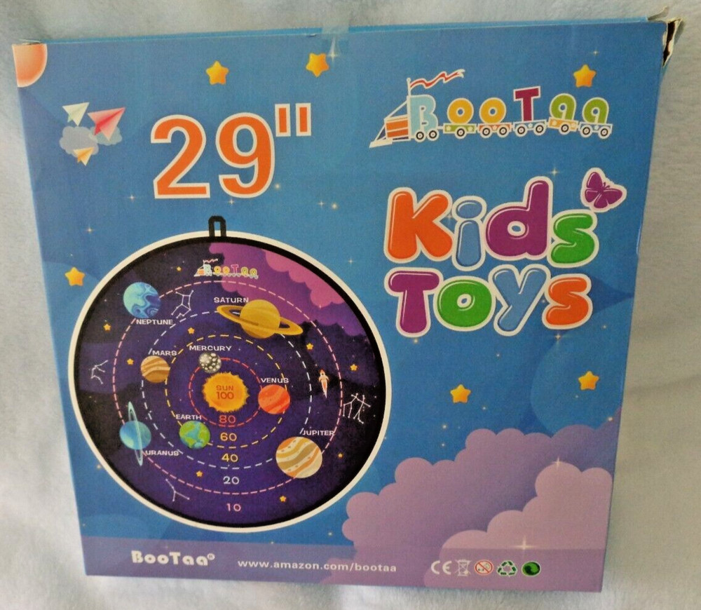 New BooTaa 29'' Kids Toys Dart Board Set.