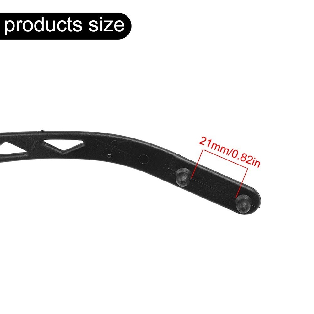 Strap Helmet Adjuster Black Head Locking Buckle Helmet Retention System