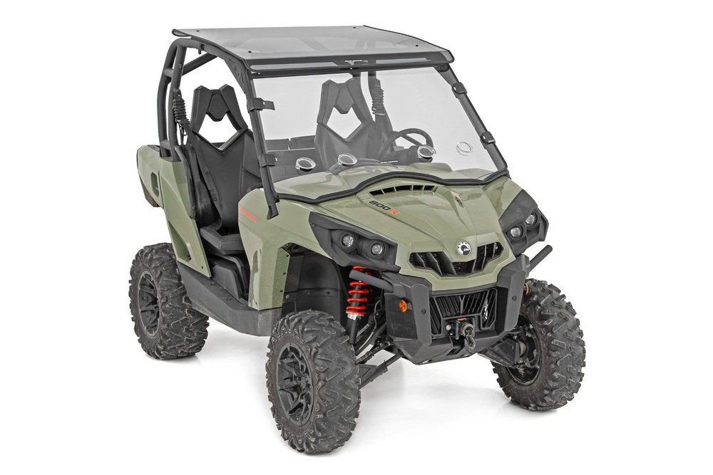 Rough Country Vented Full Windshield Scratch Resistant for Can-Am Commander 11-2
