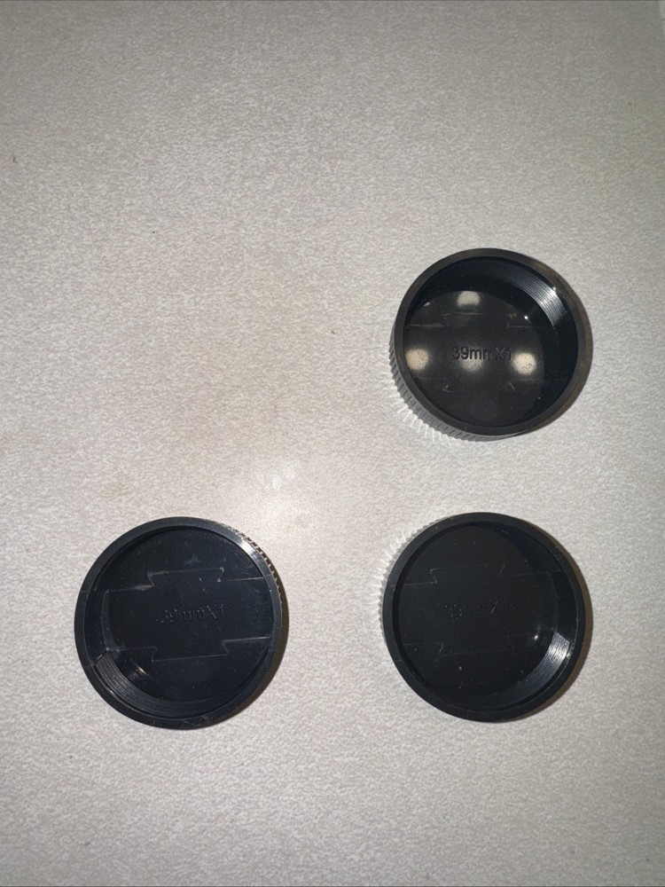 39mm LTM Rear Lens Caps