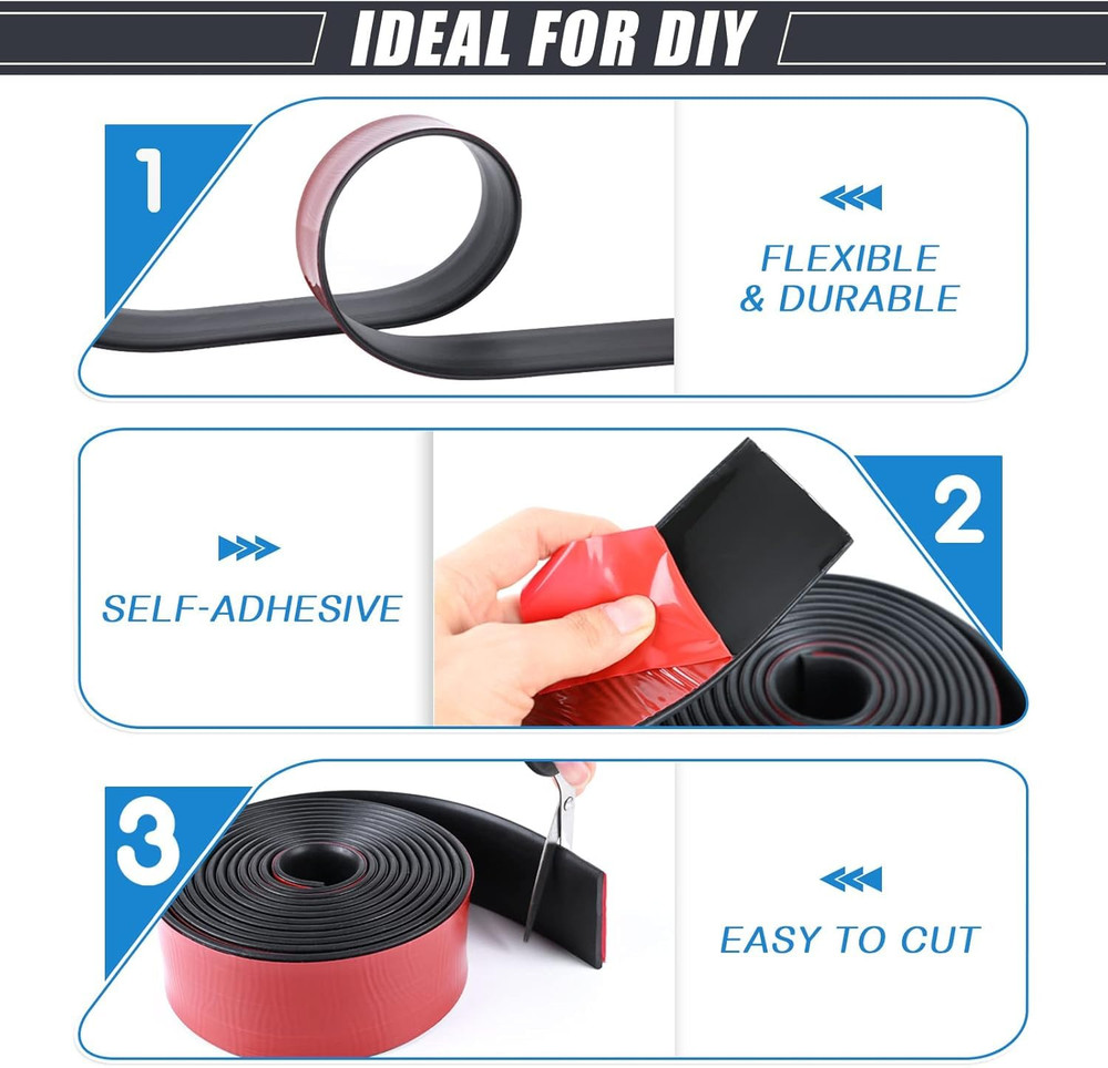 Neoprene Rubber Strips Self Adhesive Sheets, Rolls & Strips with Adhesive Backin