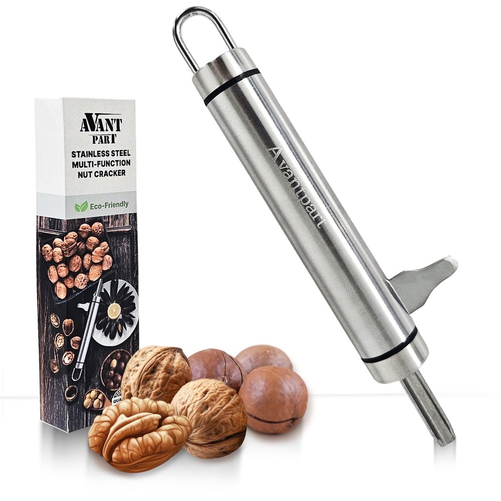 Walnut Cracker tool with Pick Stainless Steel kitchen Gadgets Design. Wal nut...