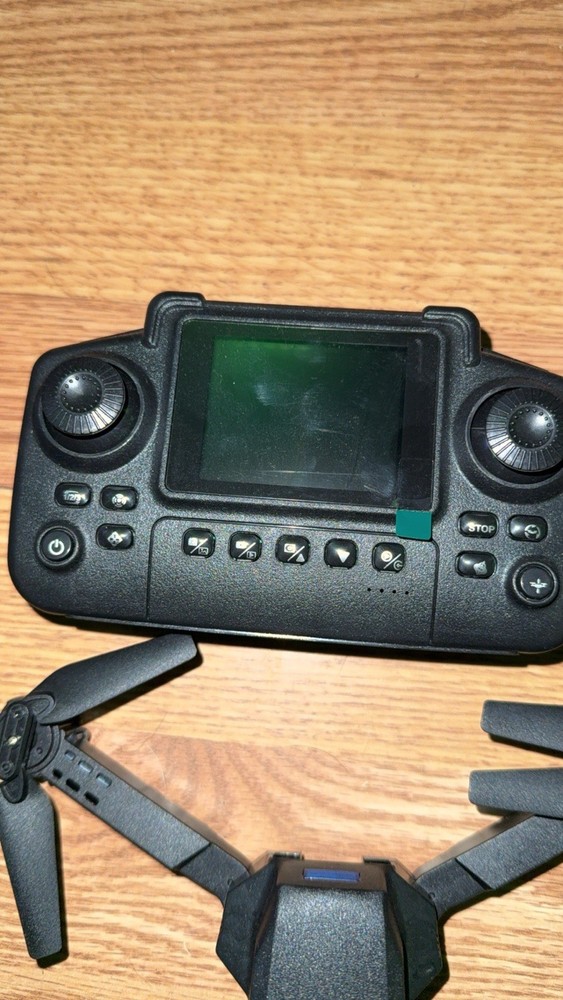 Drone With Camera Remote Battery And Case Works Been Tested