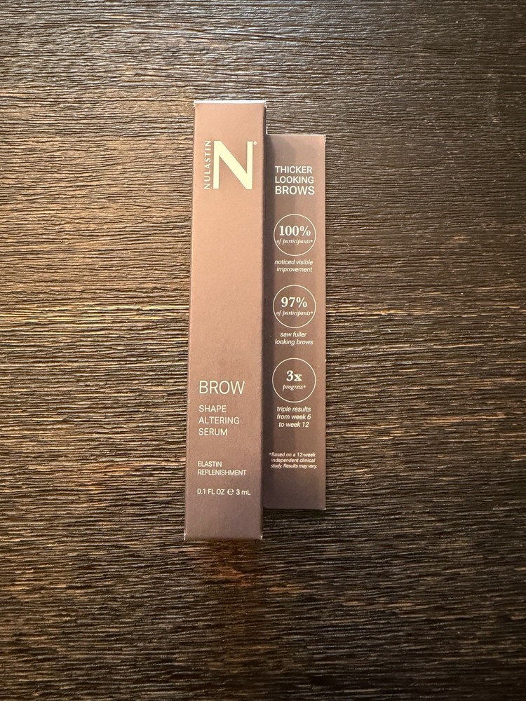 Nulastin Brow Shape Altering Serum 0.10 fl oz (3mL) - Thicker Looking Brows