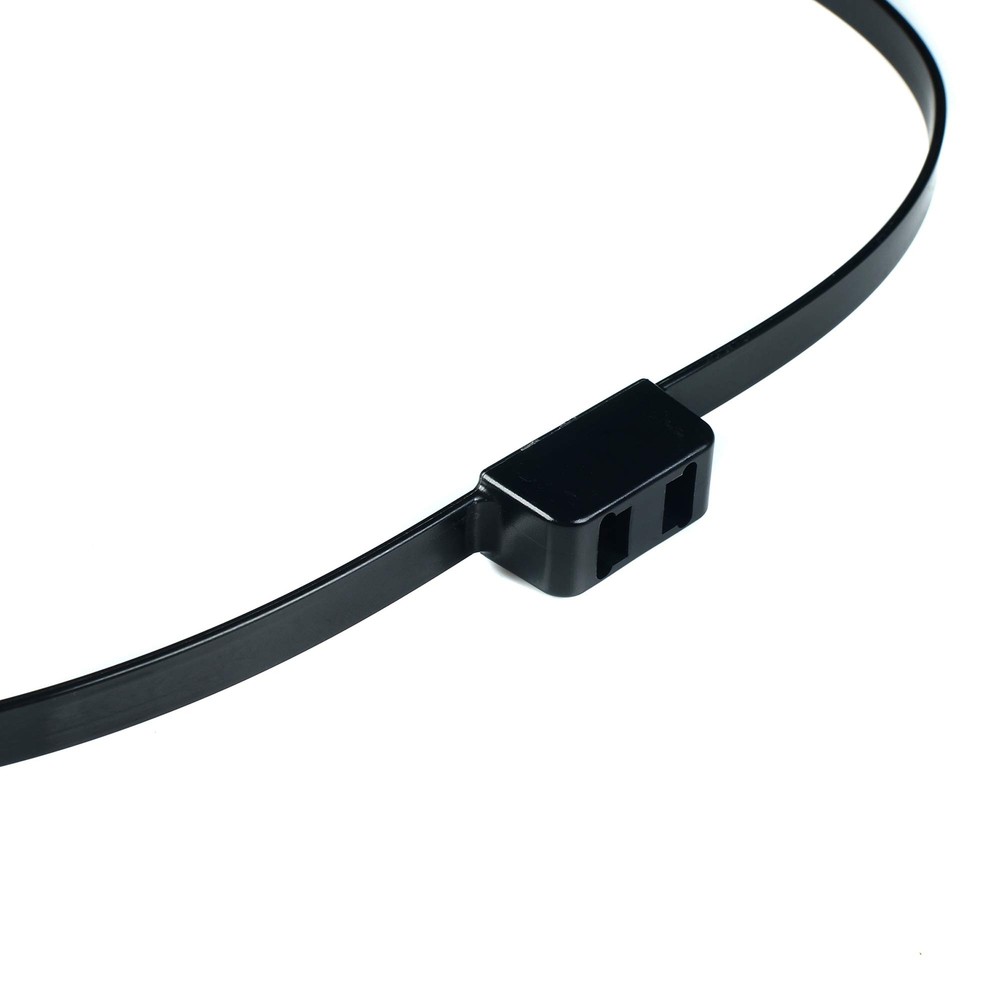 10 Pack Heavy Duty Zip Ties Double Locking Cuff Plastic Cable Ties
