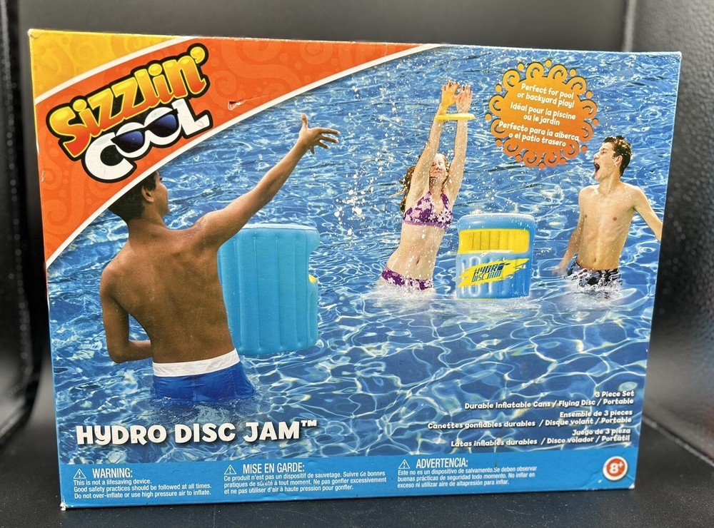 Hydro Disc Jam Water Fun Inflatables Game New Original Sealed Box