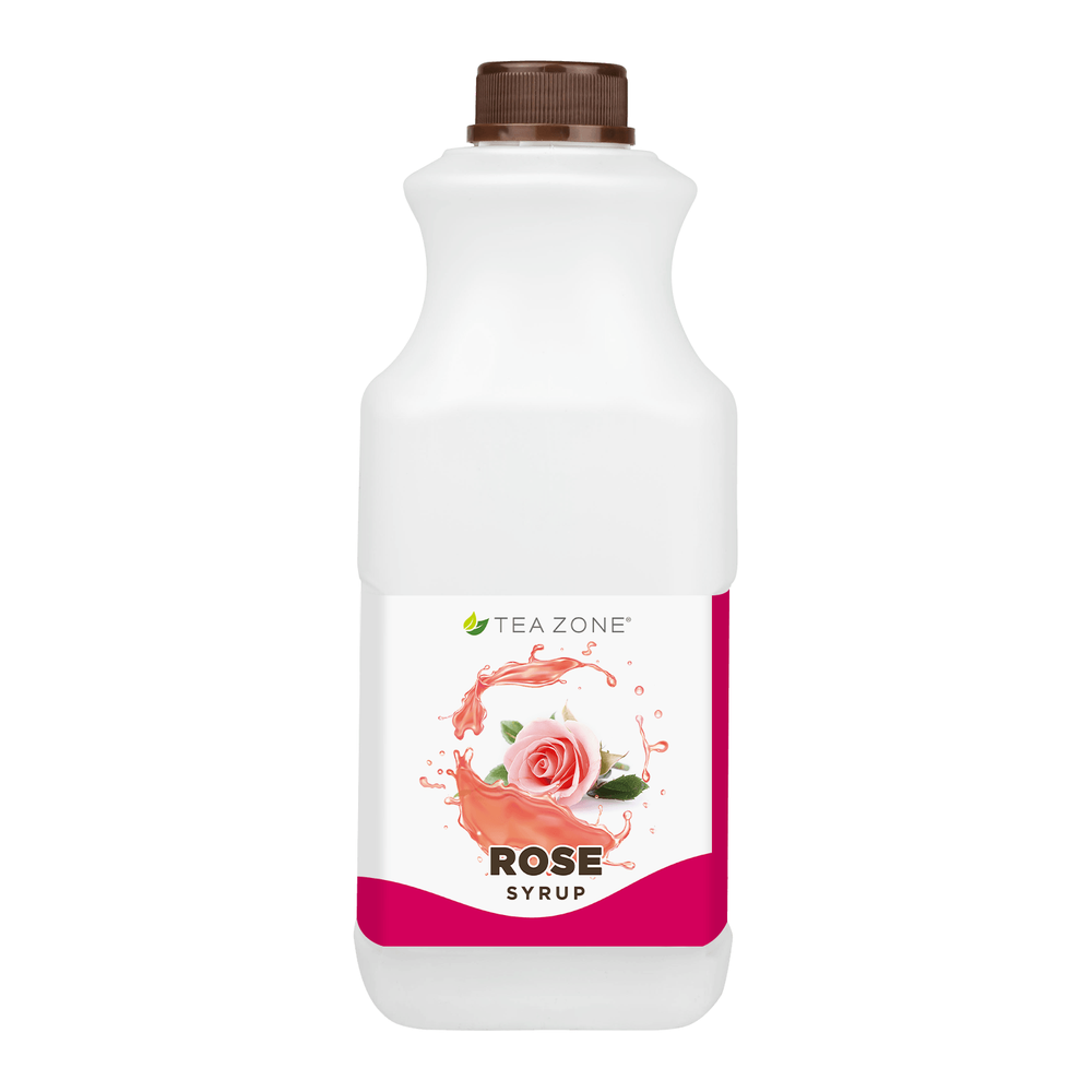 Tea Zone Rose Syrup (64oz), J1098