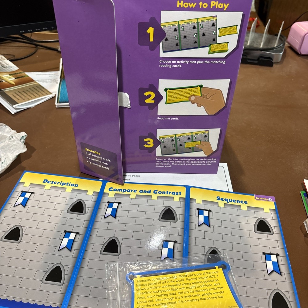 Informational Text Comprehension Center Fourth Grade