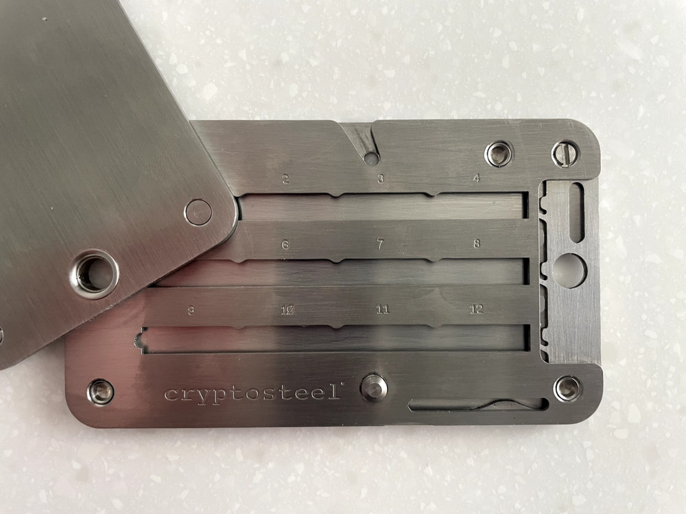 Original Cryptosteel Cassette - 24-Word Steel Wallet Backup Solution