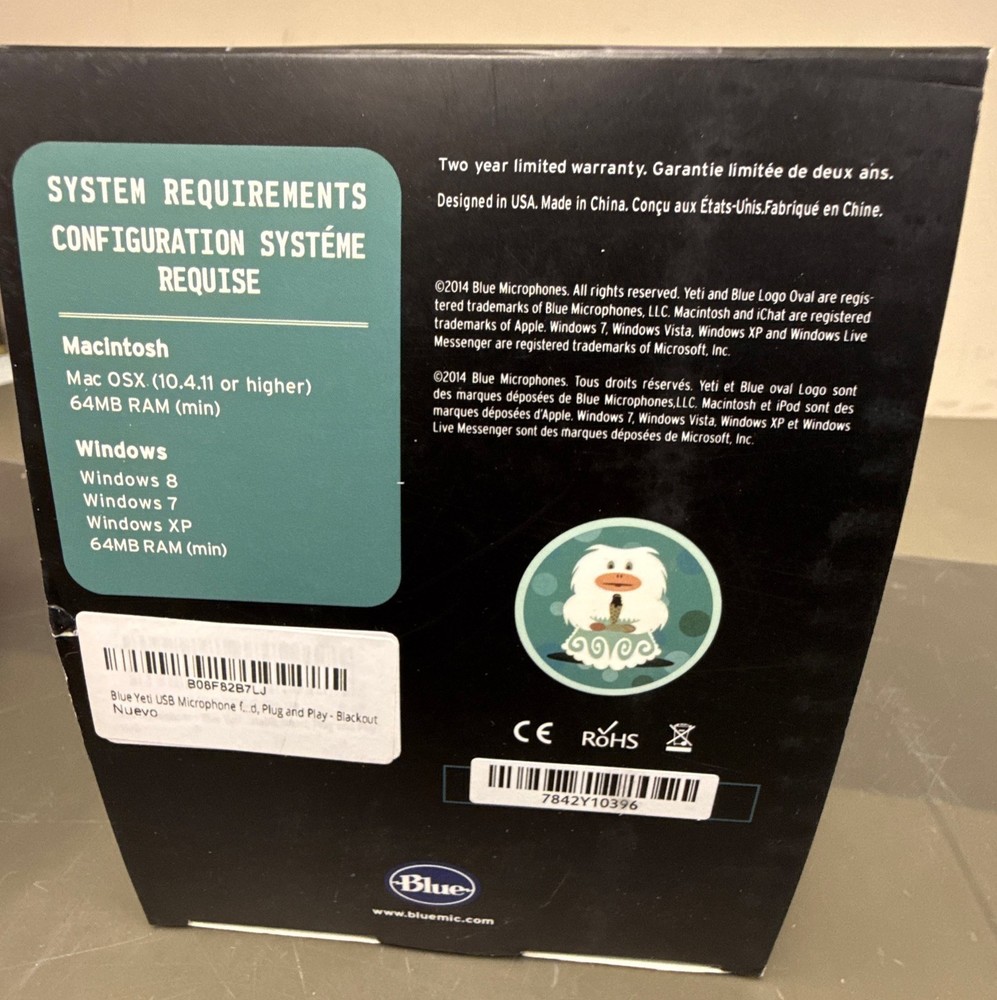 Logitech Creators Blue Yeti USB Microphone for PC, Mac, Gaming, Recording, Strea