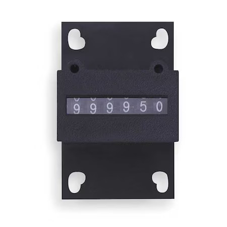 Enm E6b64gn Counter, 6 Digit, Base Mount, 24Vac