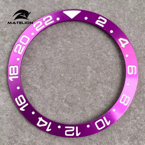 Matt Ceramic Bezel Insert For Swordfish MDV106-1A 106B-2A 106G Scale Ring