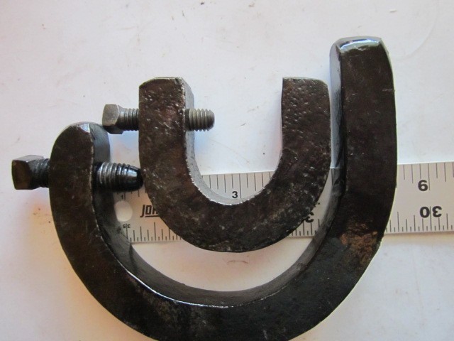 Primitive Steel  C - Clamps-pair