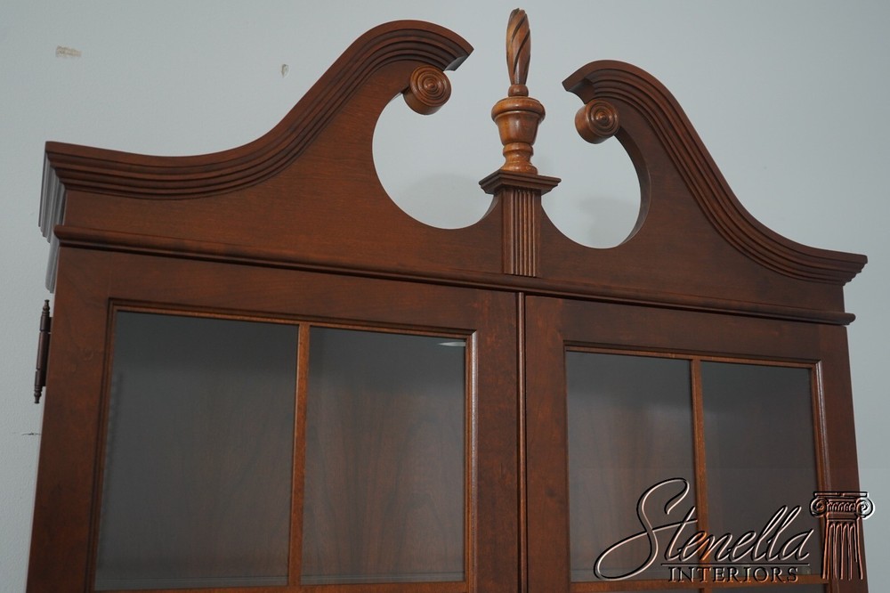 64185EC: JASPER Chippendale Style Cherry Secretary Desk