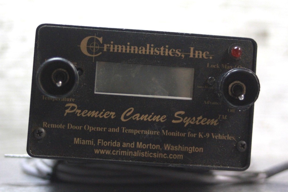Criminalistics INC. Premier Canine System