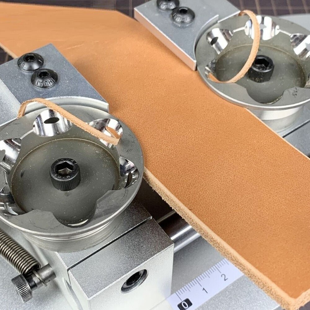 Leather Belt Side Edge Chamferer Cutter Trimming Machine