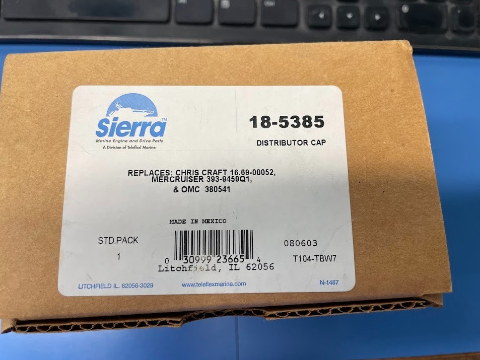 Sierra Distributor Cap 18-5385