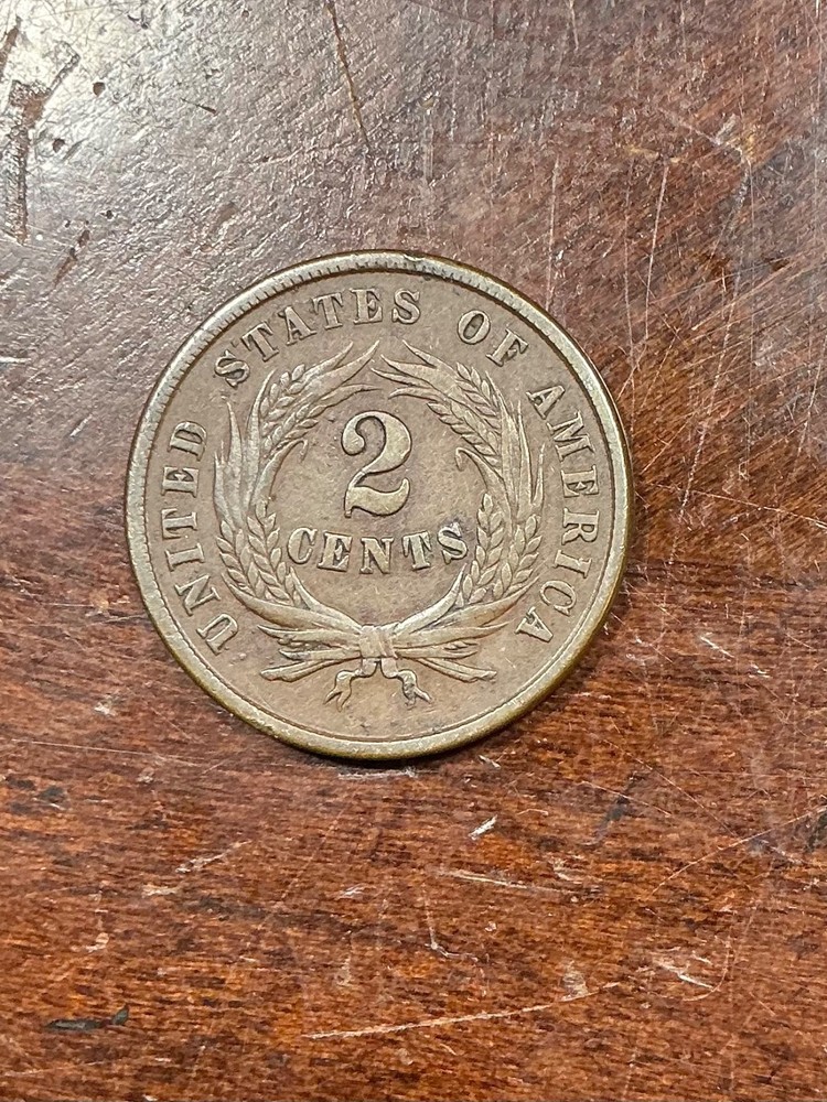1864 TWO CENT PEICE AFFORDABLE BETTER GRADE TYPE COIN