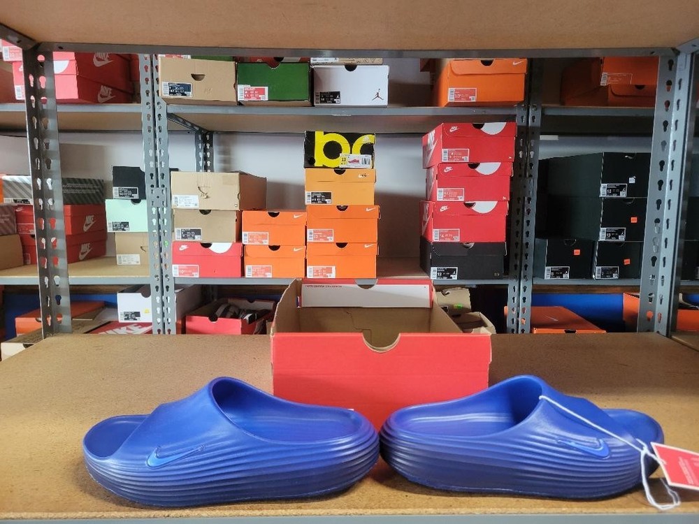 Nike Reactx Rejuven8 Slide Men Hyper Royal HV4479-401 Multiple Sizes