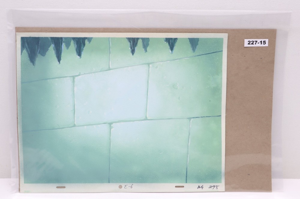 Original Hand Painted Animation Production Background (227-15)