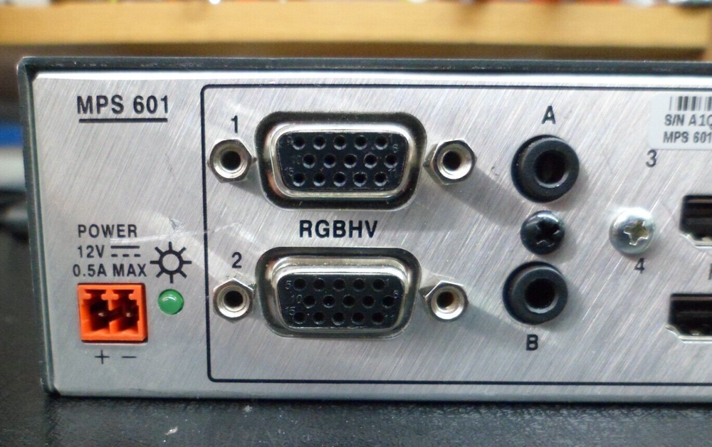 Extron MPS 601 Media Presentation Switcher