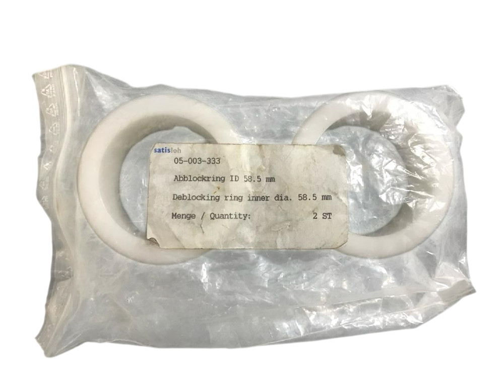 Satisloh 05-003-333 Deblocking Ring 58.5mm – Optical Lens Machine Part  Set of 2