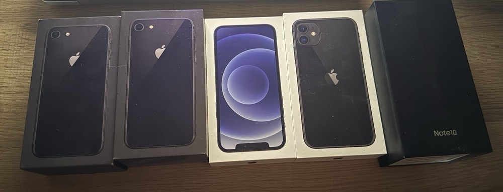 iphone Empty boxes 4 And 1 Note 10 Empty Box