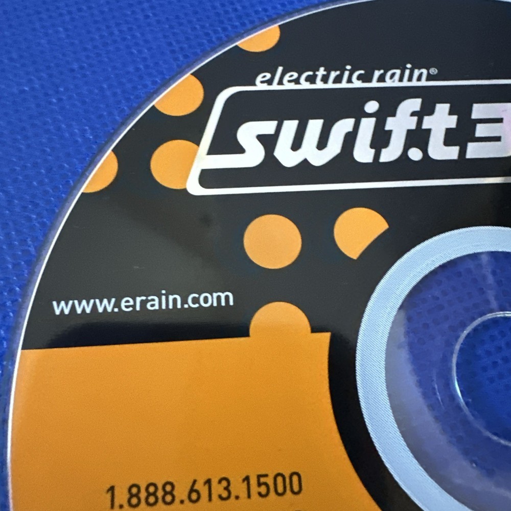Electric Rain Swift 3D V3 Software Graphics Tool Windows