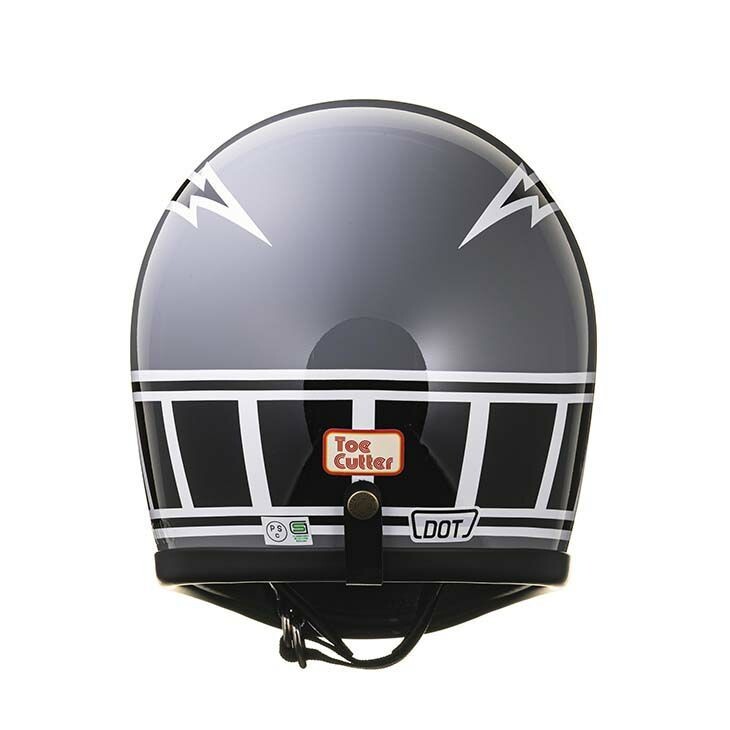 TT&CO USA DOT TOECUTTER STROBEFLASH GRAY SMALL FULL FACE