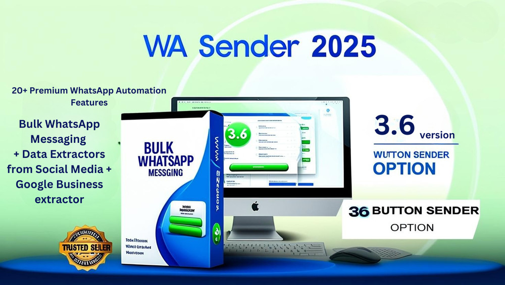 🚀 WA Sender 3.7.0 – Bulk Messaging + Group Automation + Smart Chatbot 🎯