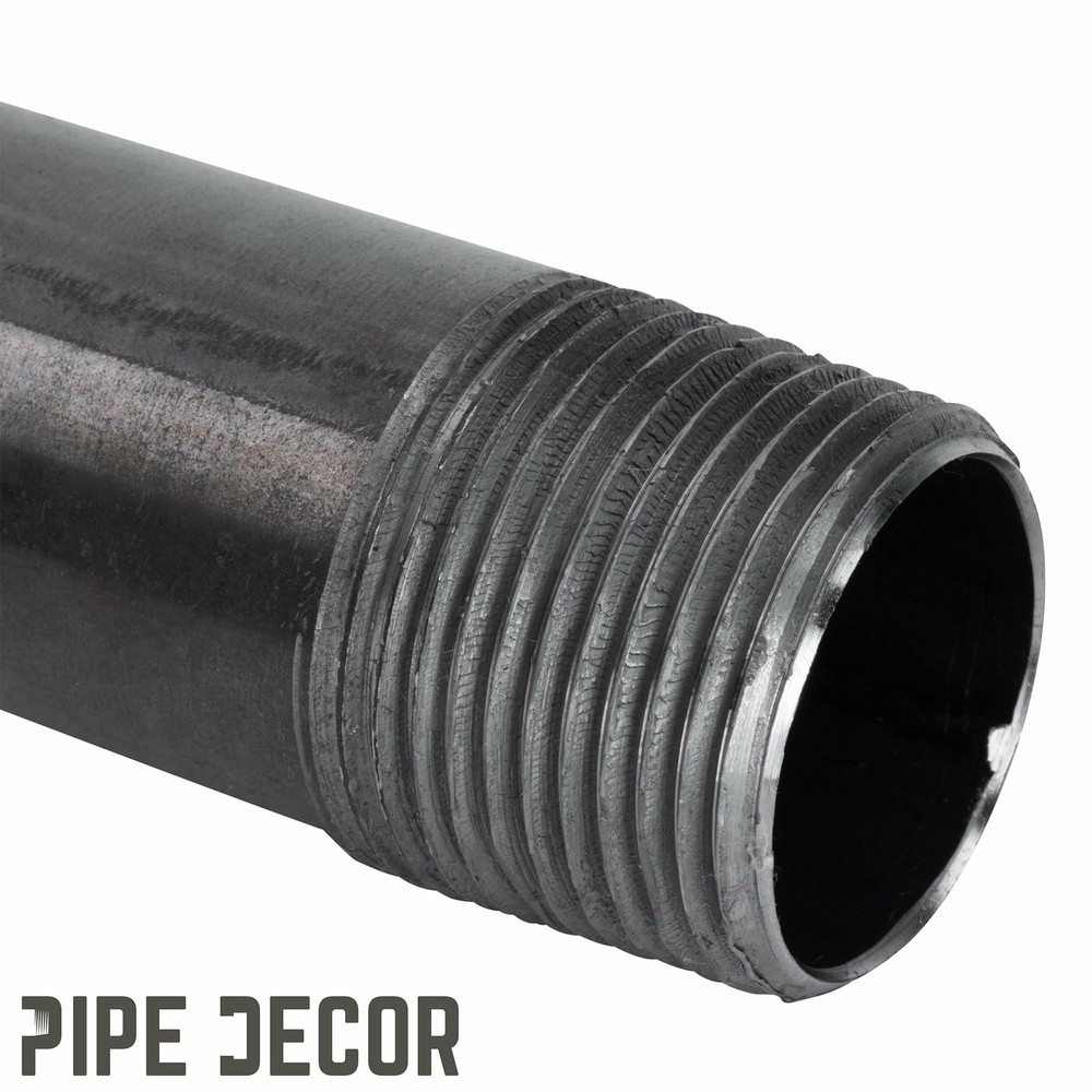 1/2 in. X 36 in. Black Pipe 4 Pack