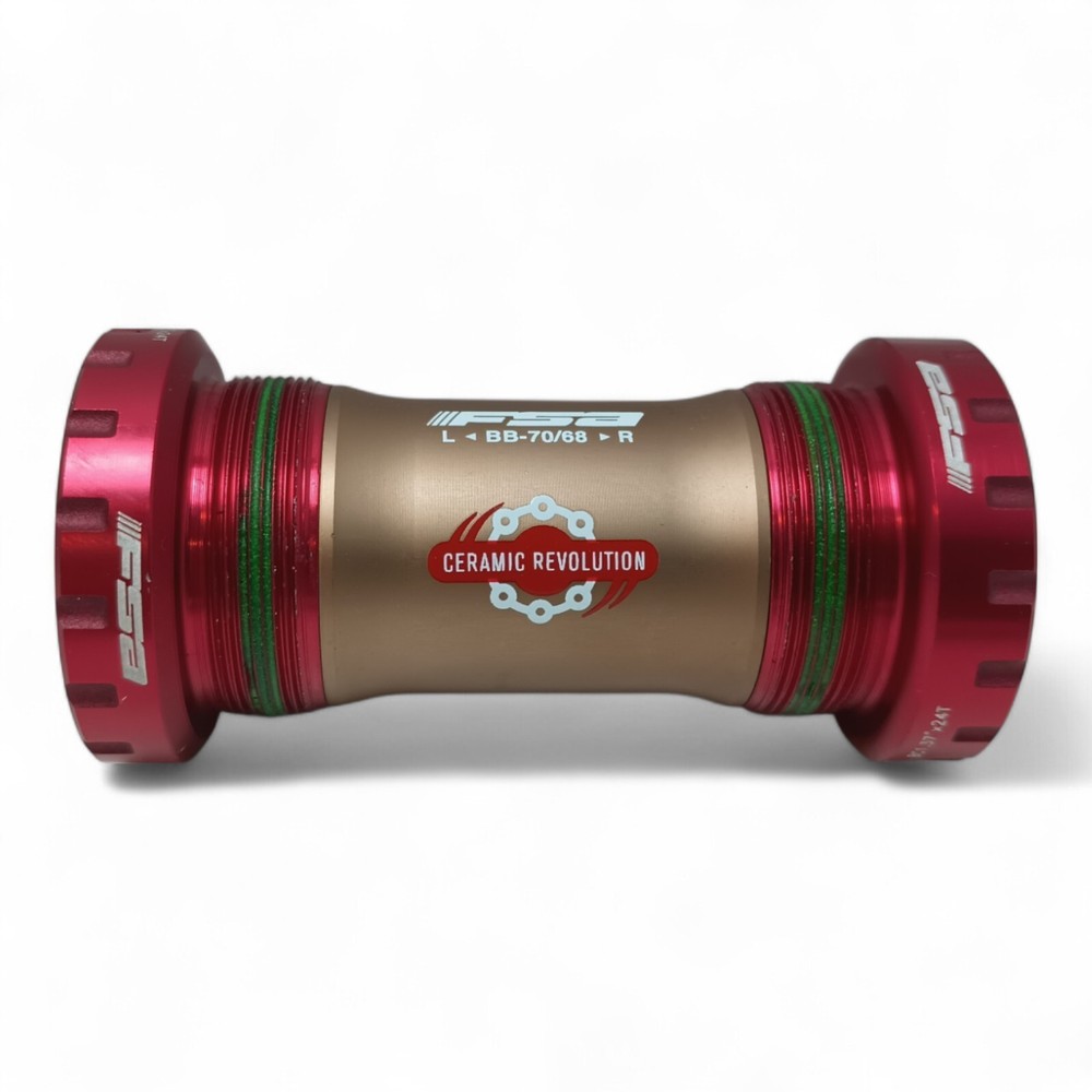 FSA Ceramic bottom bracket BB68 BB70 Threaded cups MEGAEXO