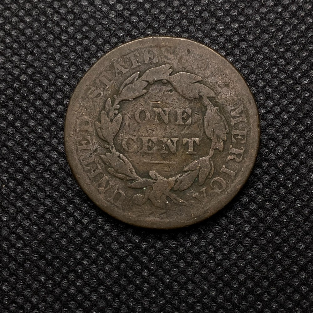 1838 Copper Coronet Head Large Cent