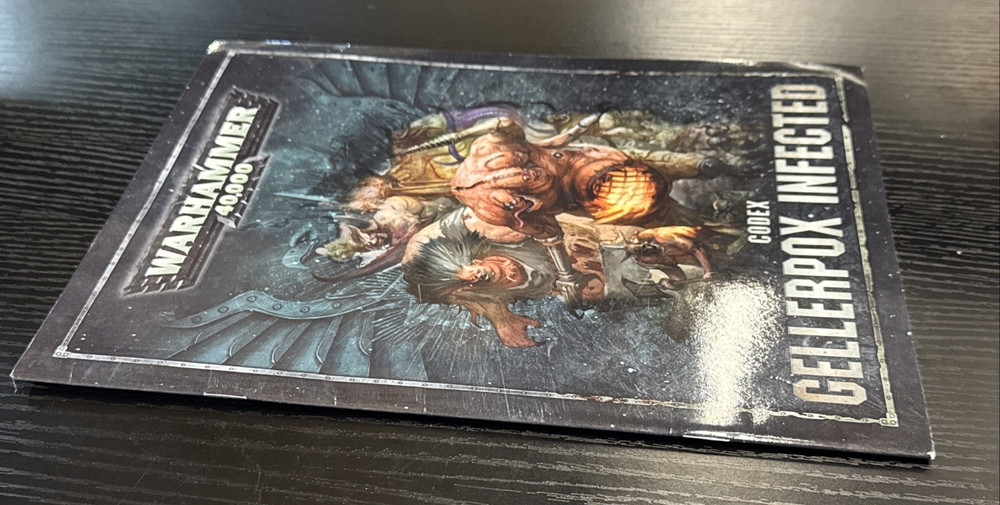 WARHAMMER 40,000 40K CODEX GELLERPOX INFECTED SC GAMES WORKSHOP VERY RARE OOP