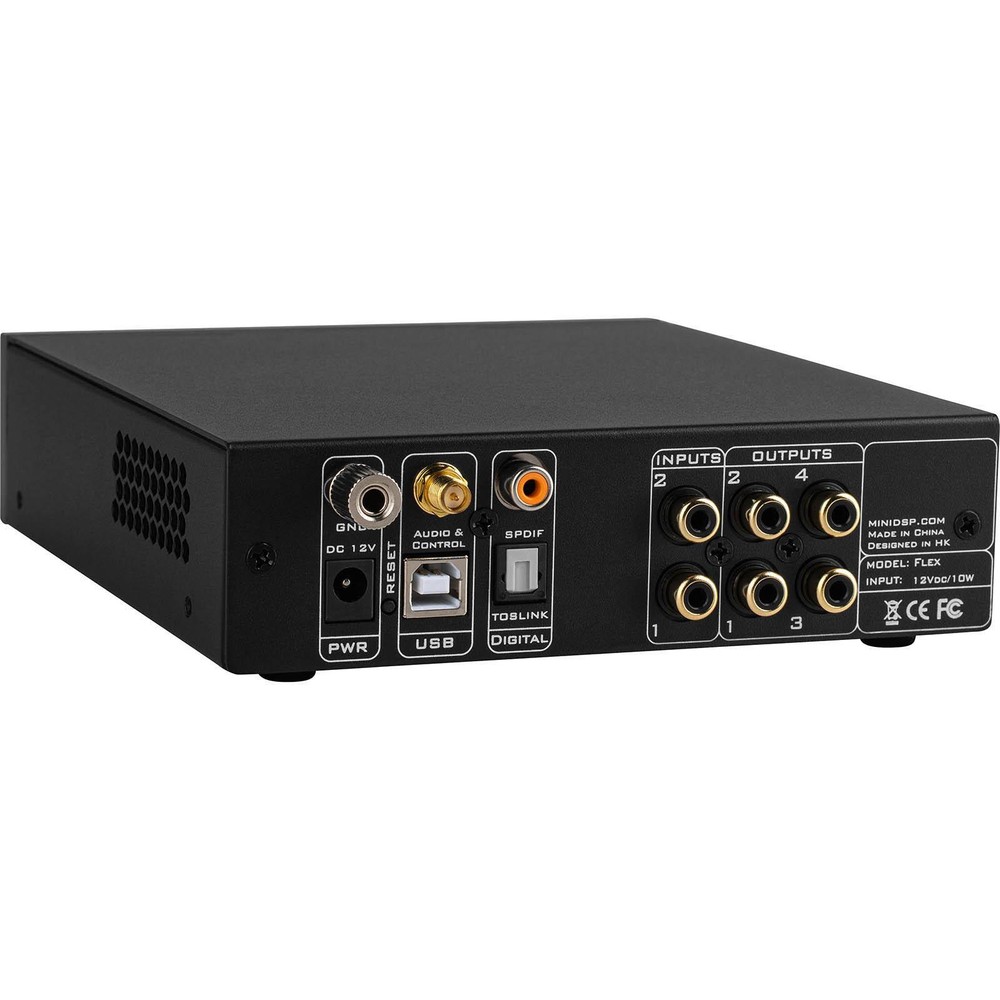 miniDSP Flex Unbalanced RCA 2x4 Digital Signal Processor