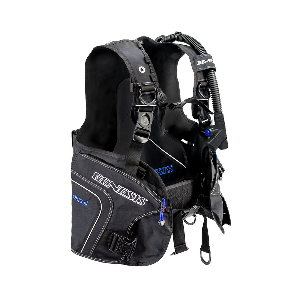 Genesis Durable Weight Integrated Jacket Style Buoyancy Compensator Size MD
