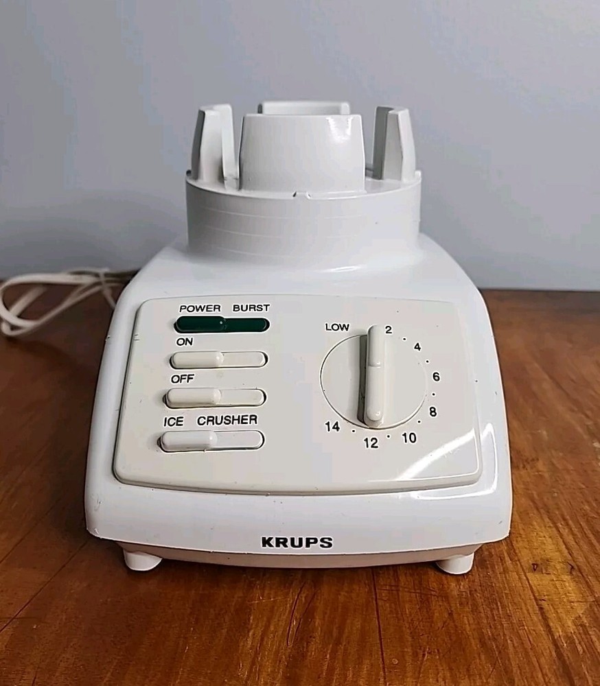 KRUPS 14 Speed Blender Type 239 Motor Base Only Tested & Working
