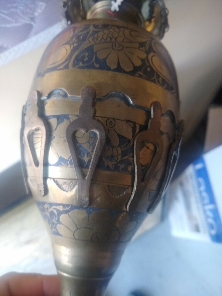 Vintage Persian Hookah 32" Tall