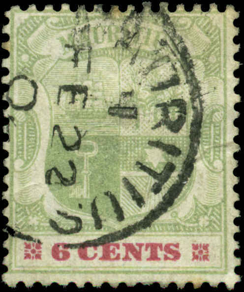 Mauritius Scott #103 Used