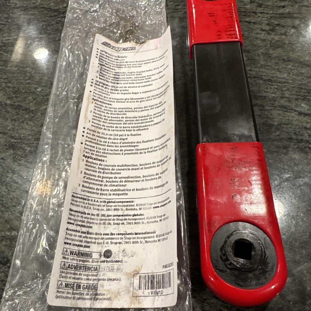 Snap-on frw10 3/8” offset extension wrench new